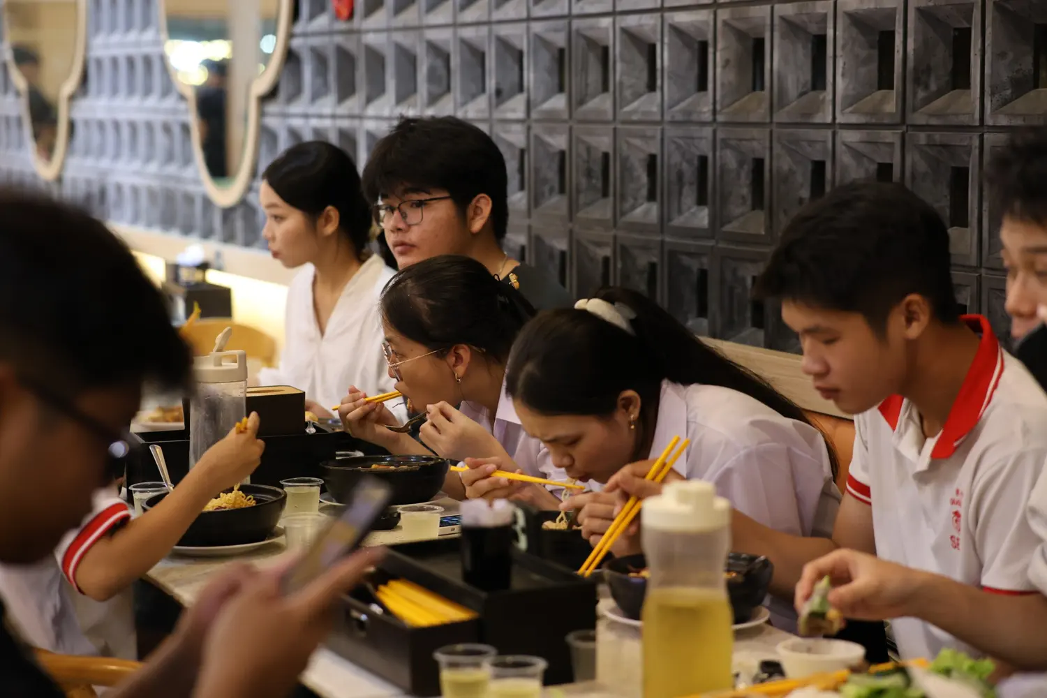 Buổi giao lưu ẩm thực Hàn Quốc của học viên SEIU