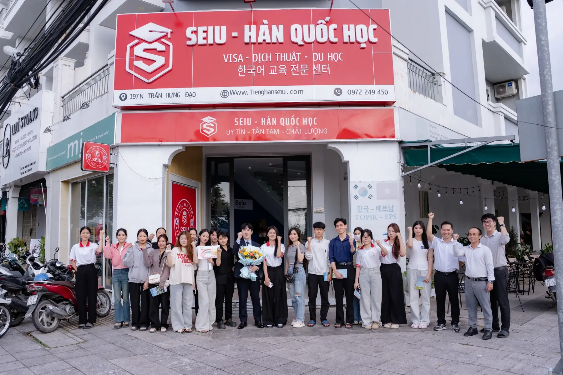 Địa chỉ học tiếng Hàn du học Hàn tại Hậu Giang SEIU